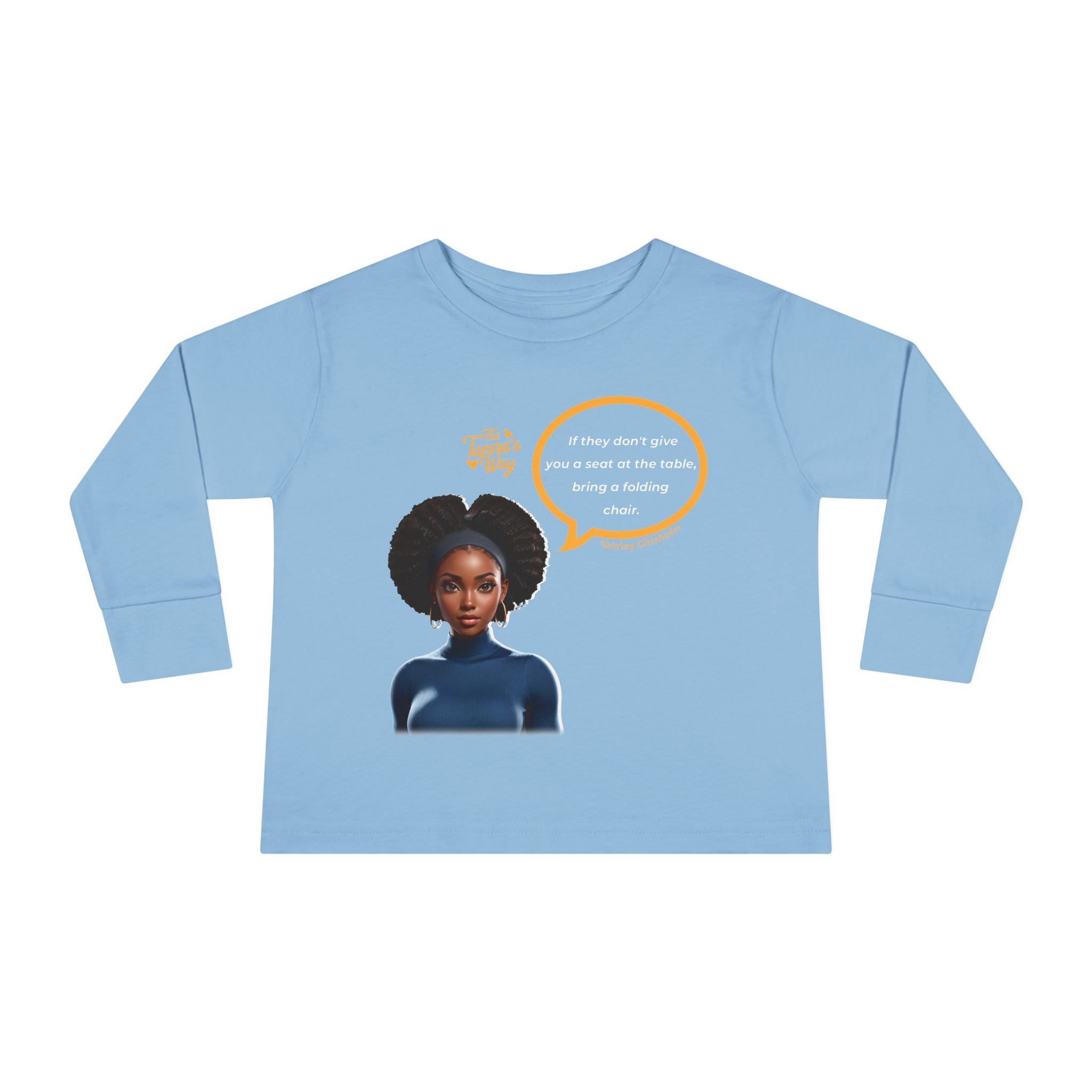 Shirley Chisholm 2 | Toddler Long Sleeve Tee